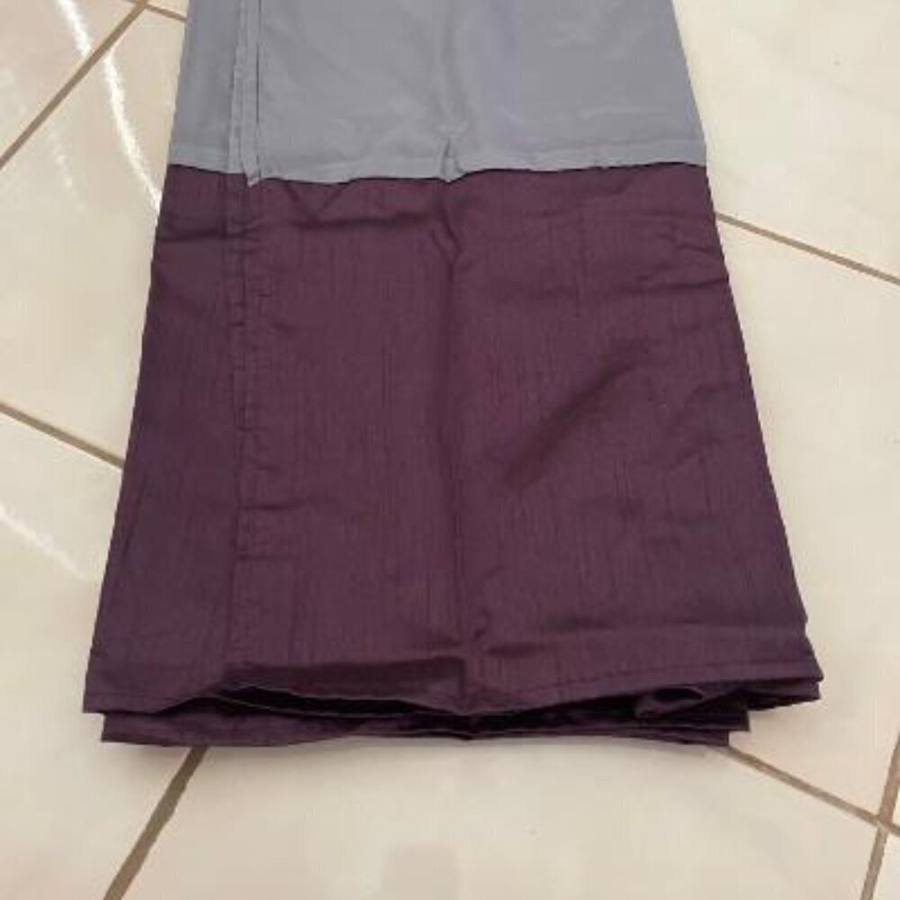 Dark Purple/Plum Bedskirt. Full/Queen